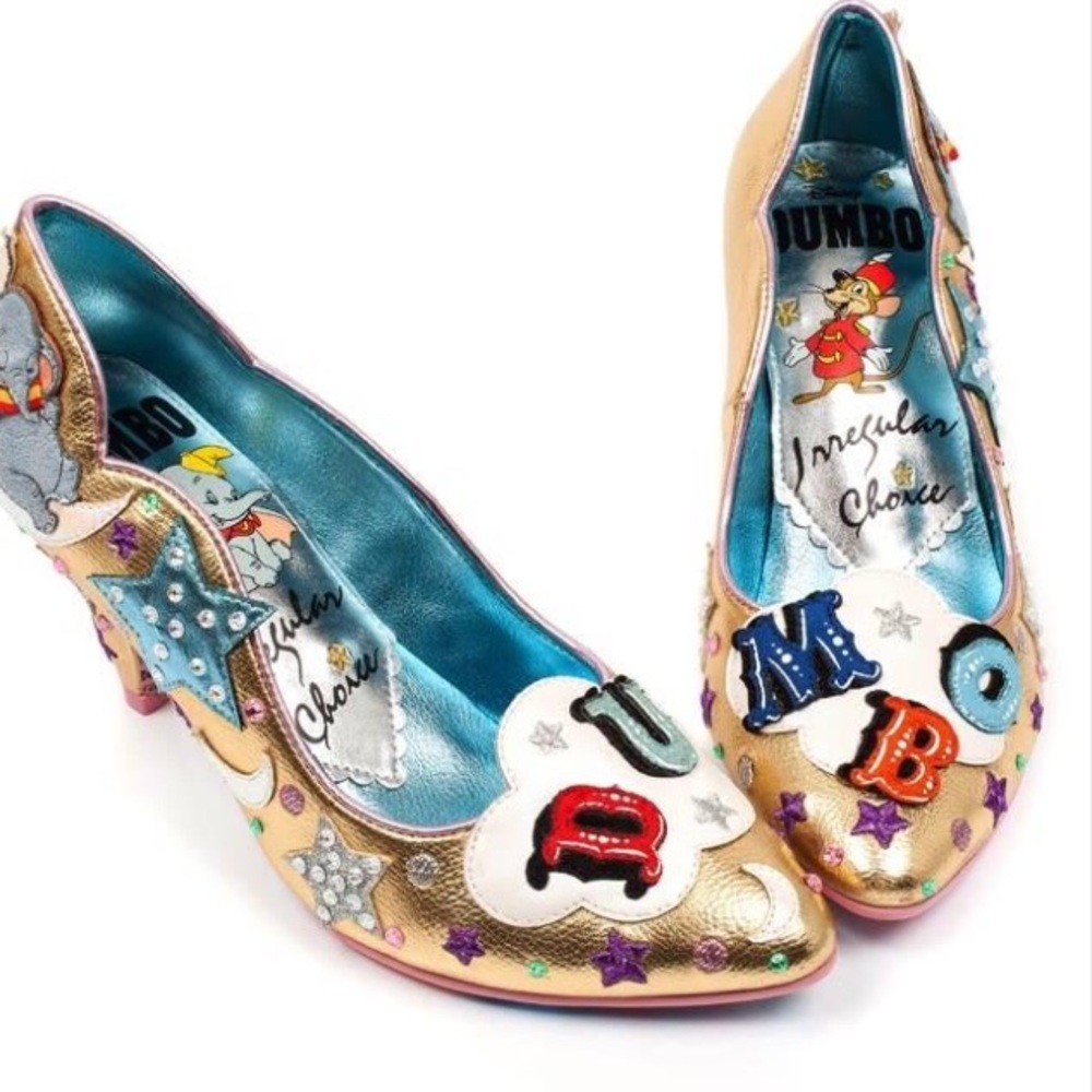 NIB ๐โค๏ธ irregular Choice Dumbo Heels - Picture 1 of 4